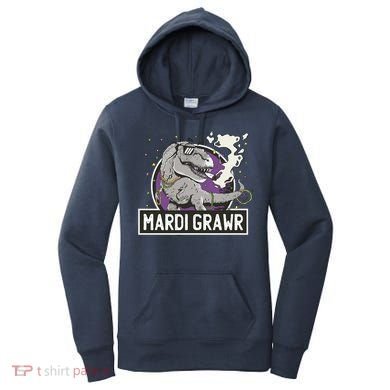 Mardi Grawr T Rex Women's Hoodie