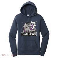 Mardi Grawr T Rex Women's Hoodie thumb 0