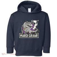 Mardi Grawr T Rex Toddler Hoodie thumb 0