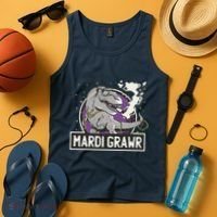 Mardi Grawr T Rex Tank Top thumb 4