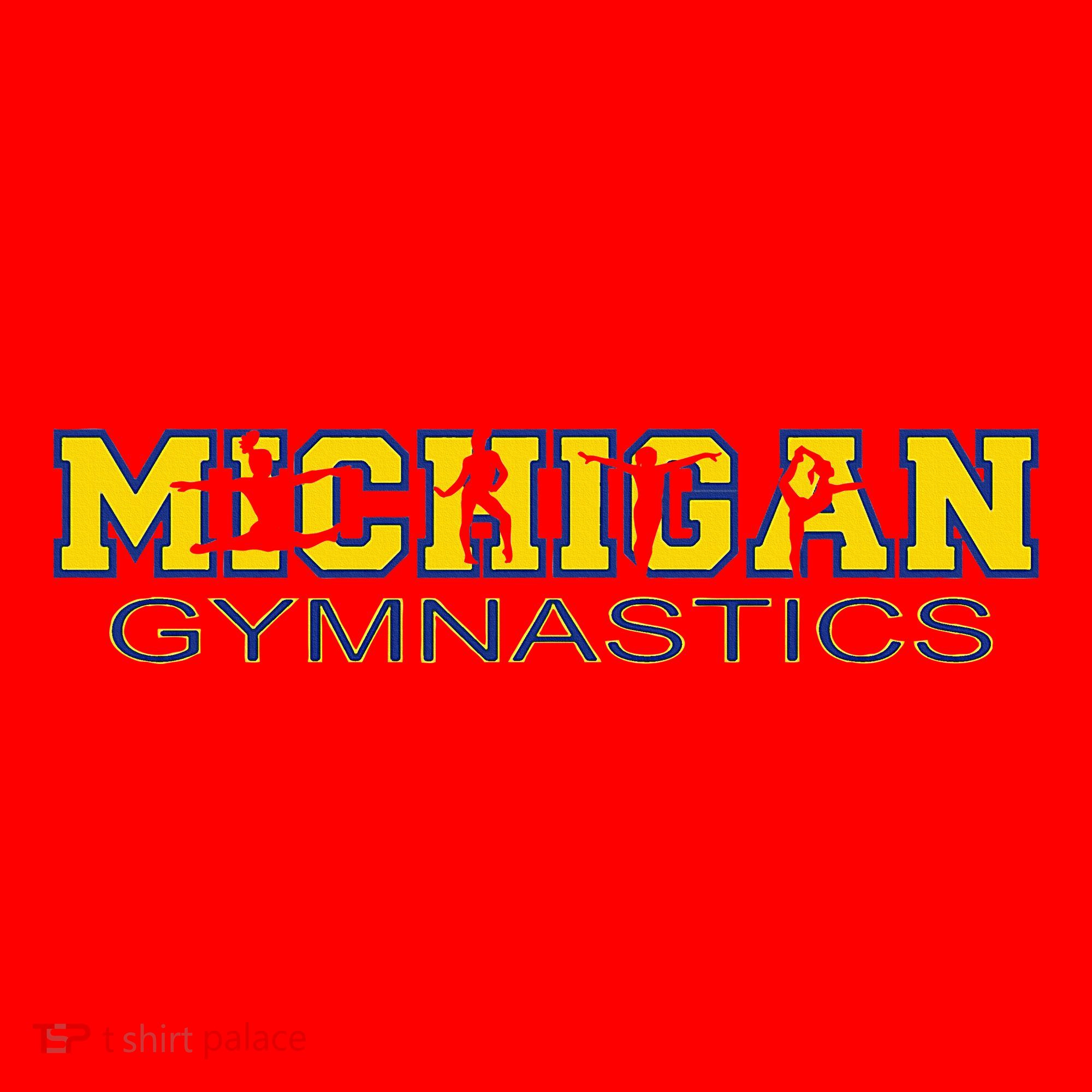 Michigan Gymnastics Tumbling Gear Gymnast Dance Santa Hat