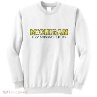 Michigan Gymnastics Tumbling Gear Gymnast Dance Sweatshirt thumb 0