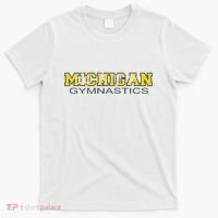 Michigan Gymnastics Tumbling Gear Gymnast Dance T-Shirt thumb 0