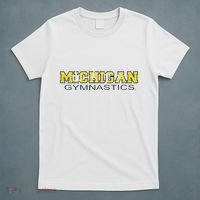Michigan Gymnastics Tumbling Gear Gymnast Dance T-Shirt thumb 5