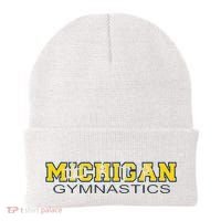 Michigan Gymnastics Tumbling Gear Gymnast Dance Beanie thumb 0