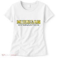 Michigan Gymnastics Tumbling Gear Gymnast Dance Women's T-Shirt thumb 0