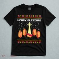 Merry Glizzmas Tacky Funny Merry Christmas Hot Dogs T-Shirt thumb 5