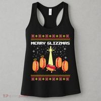 Merry Glizzmas Tacky Funny Merry Christmas Hot Dogs Women's Tank Top thumb 3