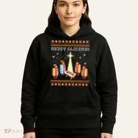 Merry Glizzmas Ugly Christmas Hoodie thumb 5