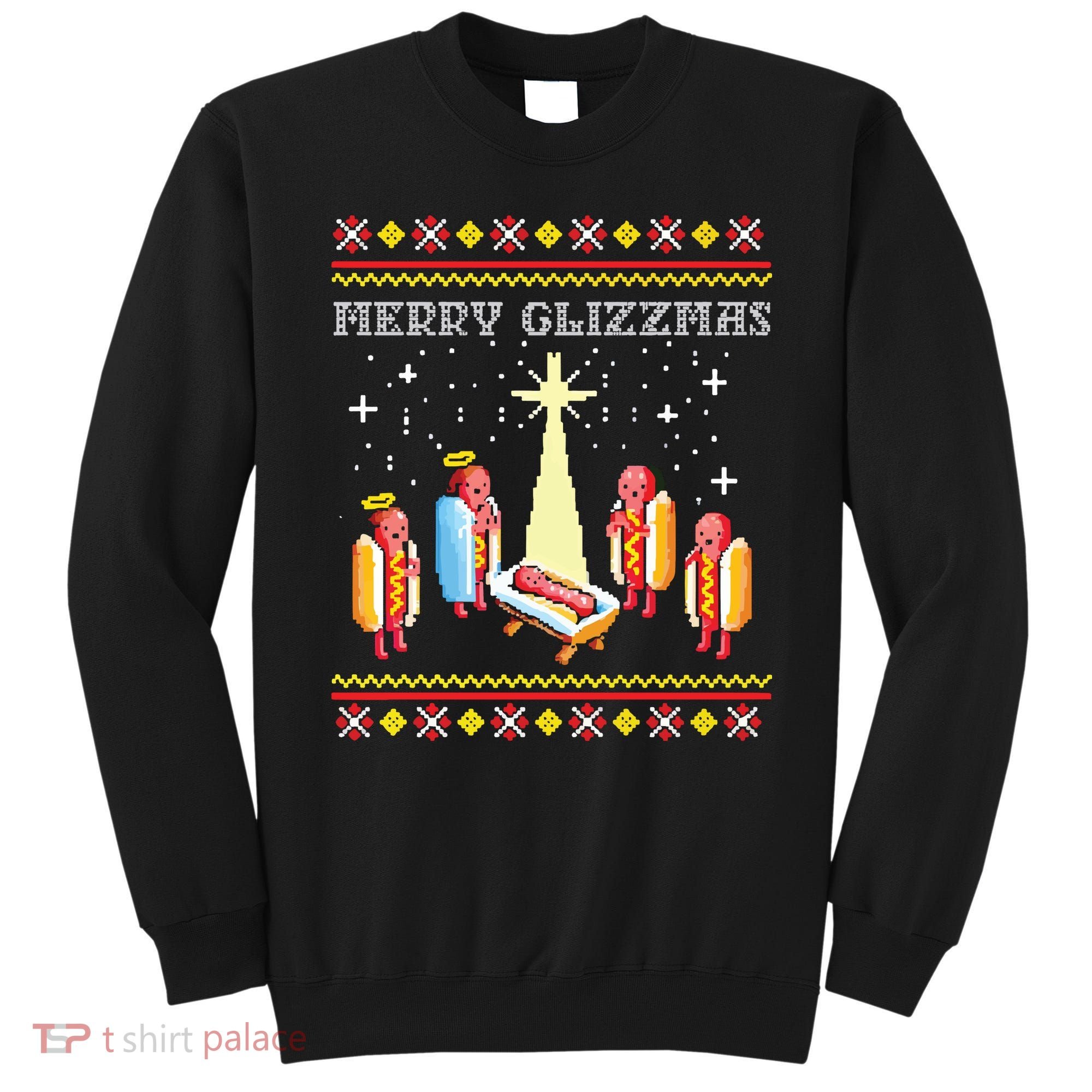 Merry Glizzmas Ugly Christmas Sweatshirt
