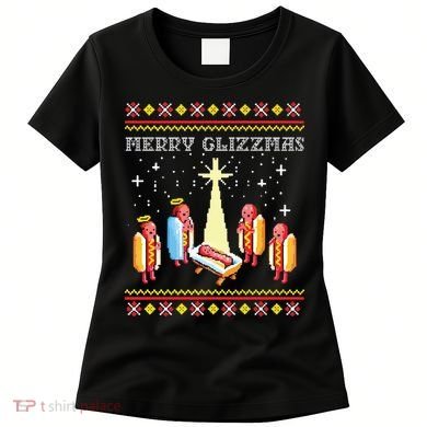 Merry Glizzmas Ugly Christmas Women's T-Shirt