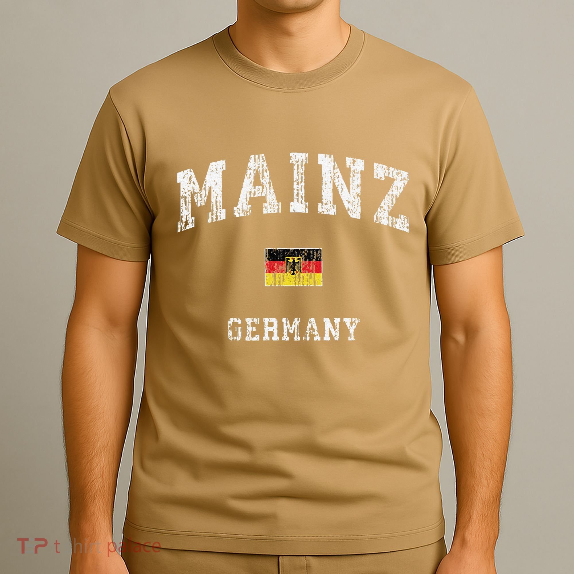 Mainz Germany Vintage Athletic Sports T-Shirt