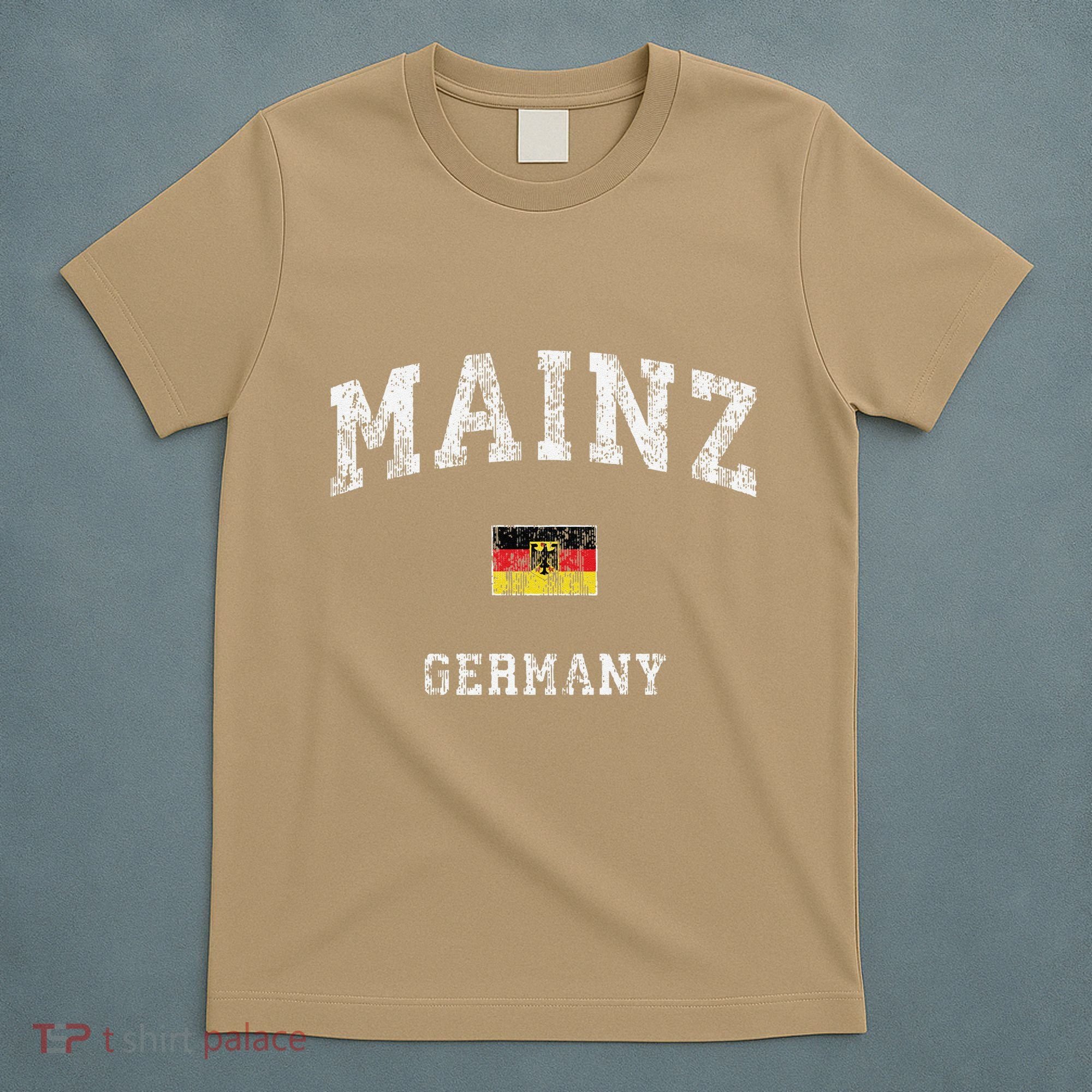 Mainz Germany Vintage Athletic Sports T-Shirt