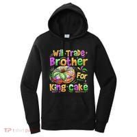 Mardi Gras Will Trade Brother For King Cake Bead Women's Hoodie thumb 0