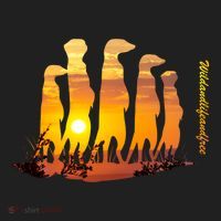 Meerkat Group With Sunset Wildlife Meerkat Cute Gift Hat thumb 2