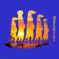 Meerkat Group With Sunset Wildlife Meerkat Cute Gift Polo thumb 2