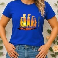 Meerkat Group With Sunset Wildlife Meerkat Cute Gift Women's T-Shirt thumb 2