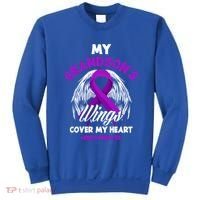 My Grandson's Wings Cover My Heart End Overdose Cool Gift Sweatshirt thumb 0