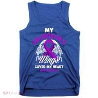 My Grandson's Wings Cover My Heart End Overdose Cool Gift Tank Top thumb 0