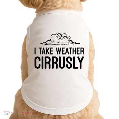 Meteorologist Gift Weather Meteorology Doggie Tank