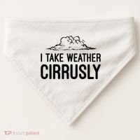 Meteorologist Gift Weather Meteorology USA-Made Doggie Bandana thumb 0