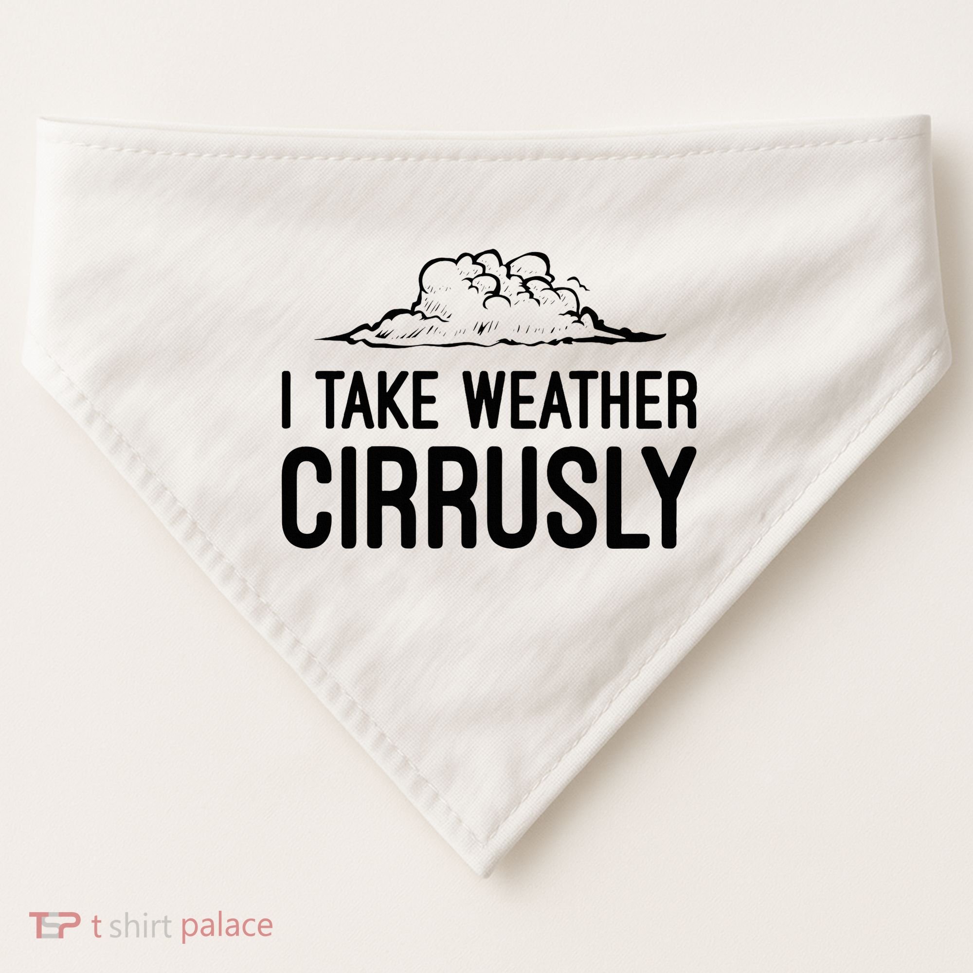 Meteorologist Gift Weather Meteorology USA-Made Doggie Bandana