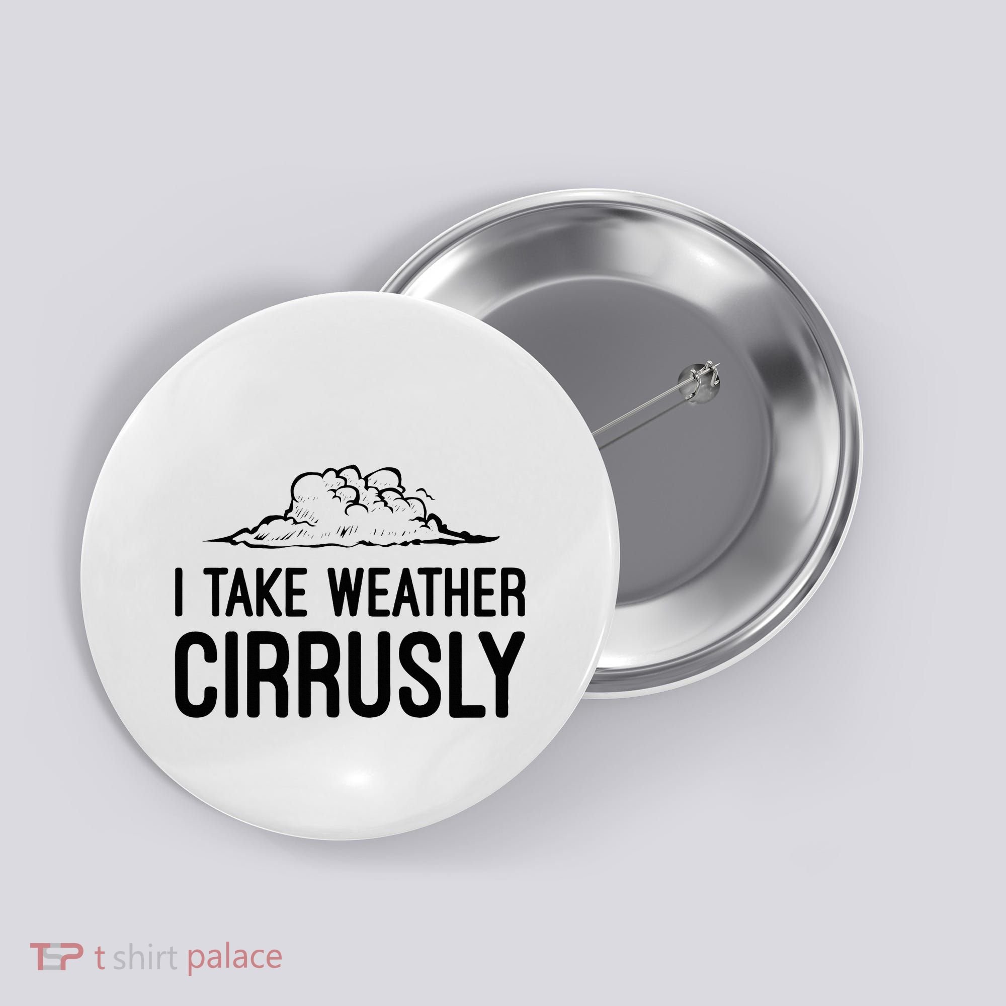 Meteorologist Gift Weather Meteorology Button