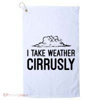 Meteorologist Gift Weather Meteorology Golf Towel thumb 0