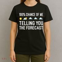 Meteorology Gift Weather Enthusiasts Cool Weatherman T-Shirt thumb 4