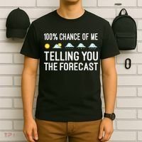 Meteorology Gift Weather Enthusiasts Cool Weatherman T-Shirt thumb 6