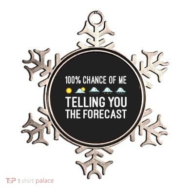 Meteorology Gift Weather Enthusiasts Cool Weatherman Ornament