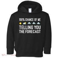 Meteorology Gift Weather Enthusiasts Cool Weatherman Toddler Hoodie thumb 0