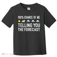 Meteorology Gift Weather Enthusiasts Cool Weatherman Toddler T-Shirt thumb 0