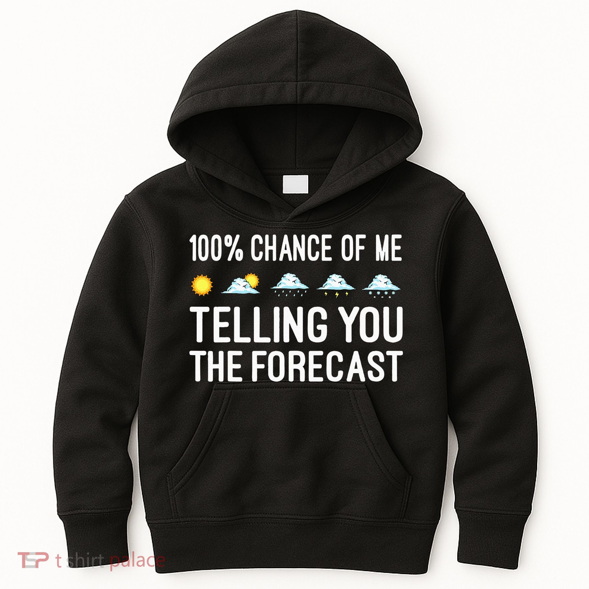 Meteorology Gift Weather Enthusiasts Cool Weatherman Kids Hoodie