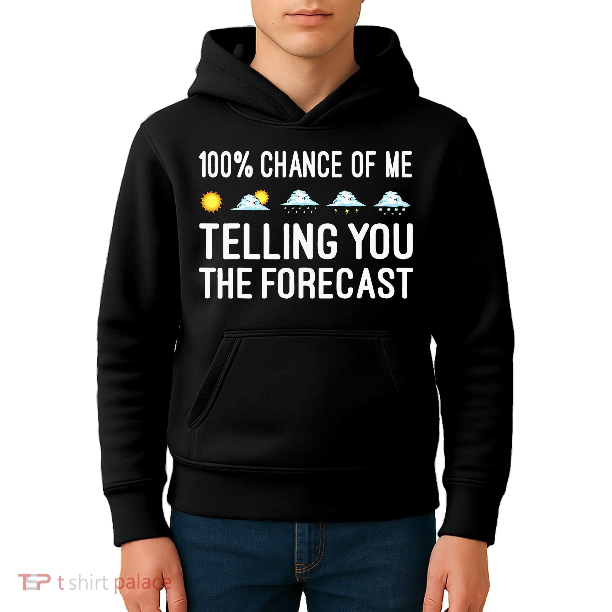 Meteorology Gift Weather Enthusiasts Cool Weatherman Kids Hoodie
