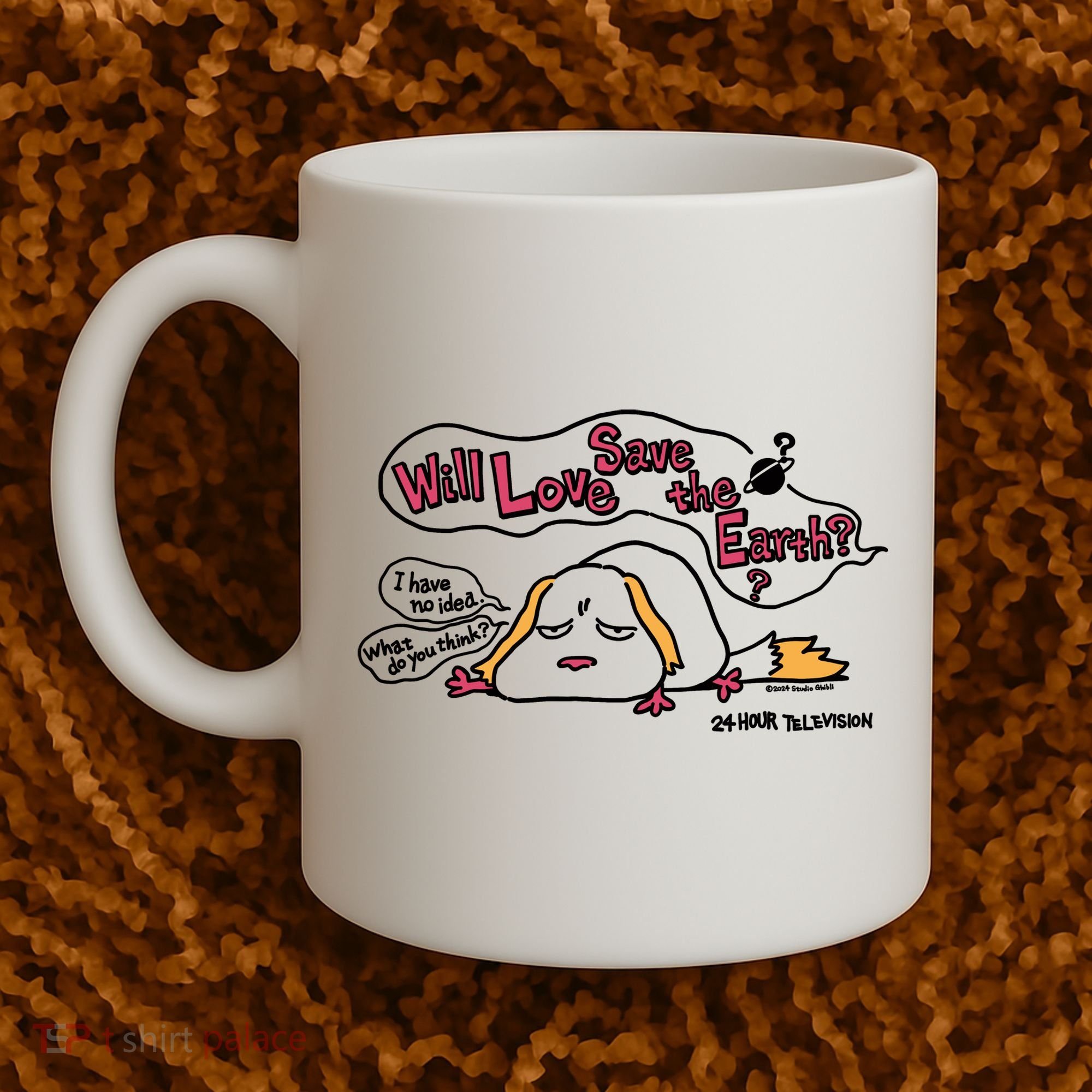 Miyazaki Goro Will Love Save The Earth I Have No Idea Coffee Mug