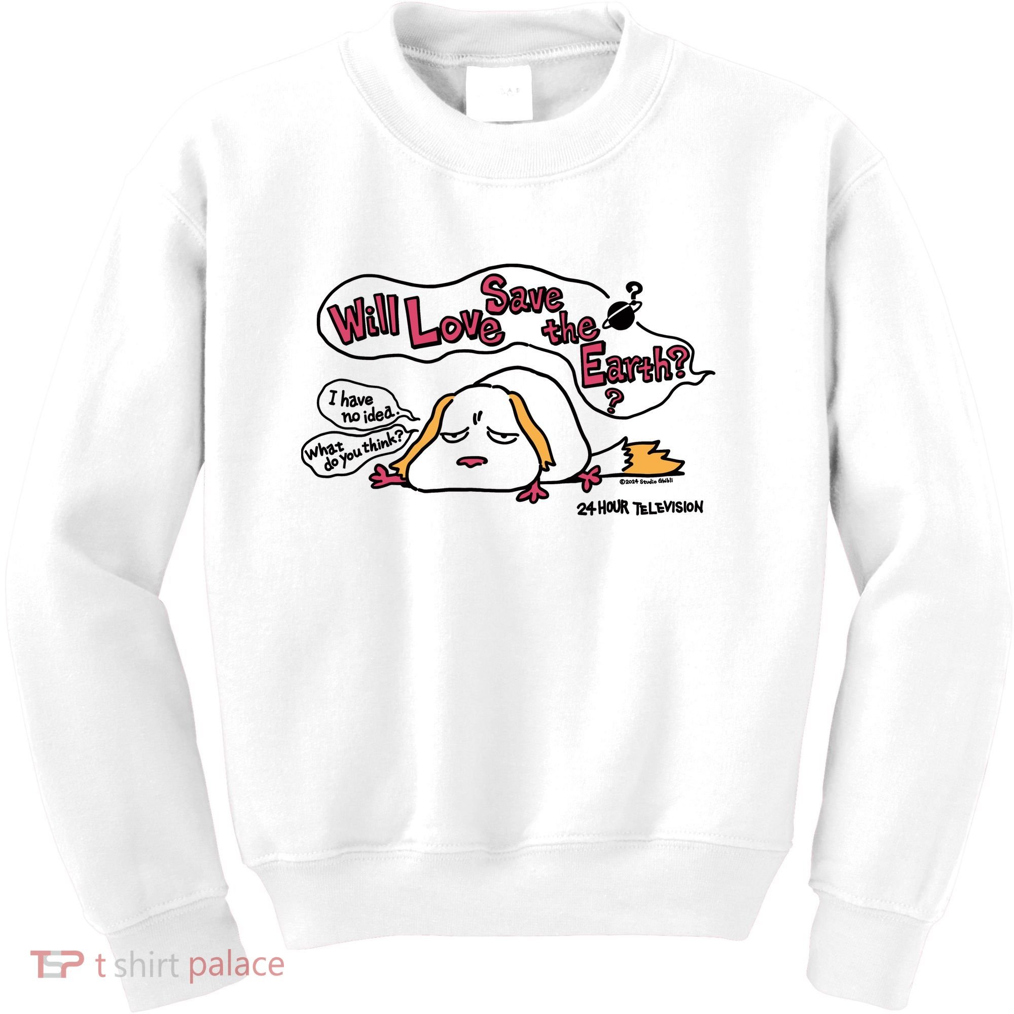 Miyazaki Goro Will Love Save The Earth I Have No Idea Kids Sweatshirt