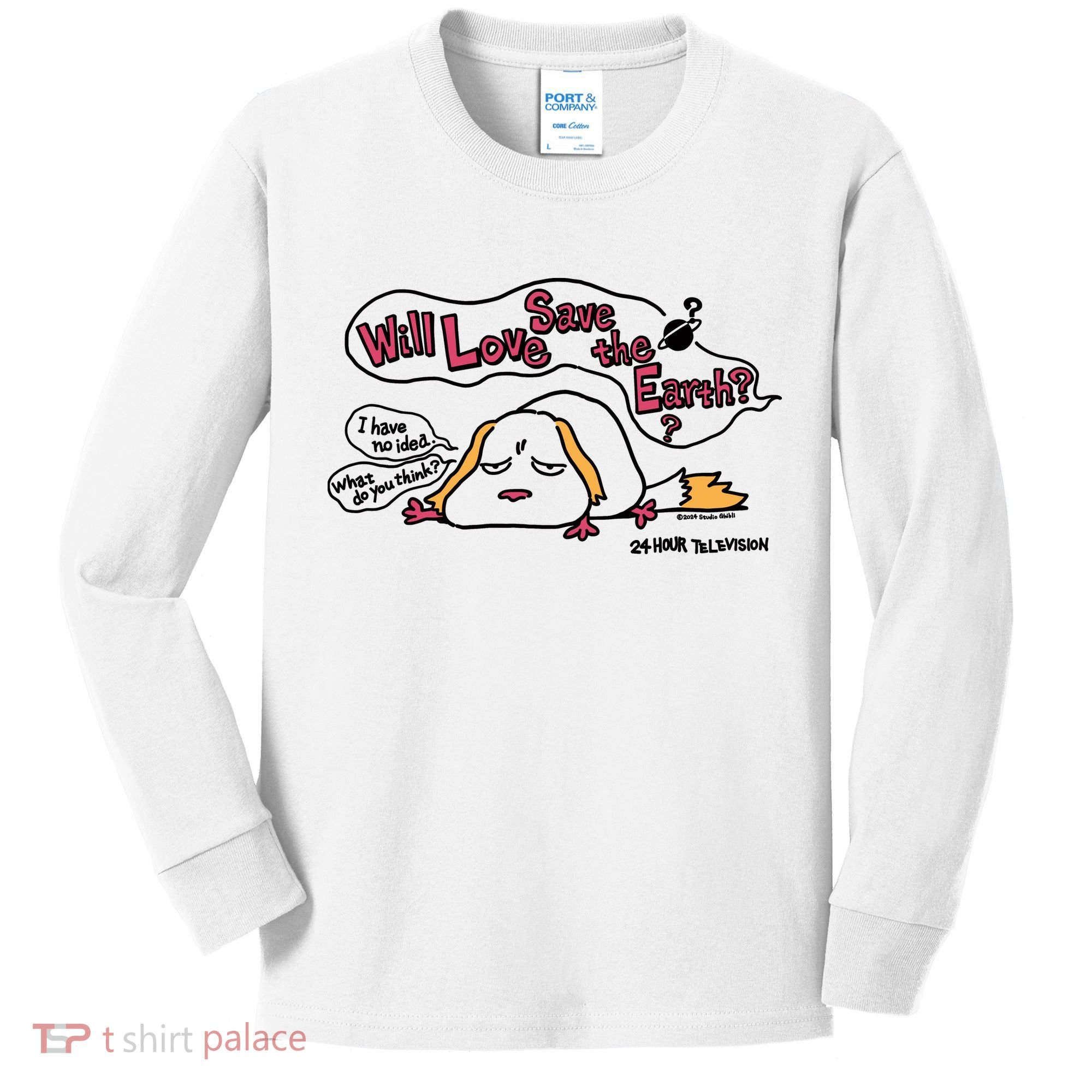 Miyazaki Goro Will Love Save The Earth I Have No Idea Kids Long Sleeve Shirt