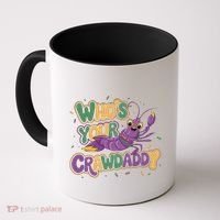 Mardi Gras WhoS Your Crawdaddy Fun Party Gift Coffee Mug thumb 0