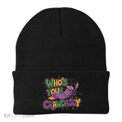 Mardi Gras WhoS Your Crawdaddy Fun Party Gift Beanie