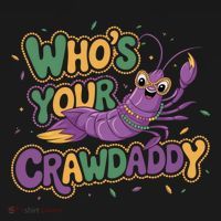 Mardi Gras WhoS Your Crawdaddy Fun Party Gift Women's Hoodie thumb 2