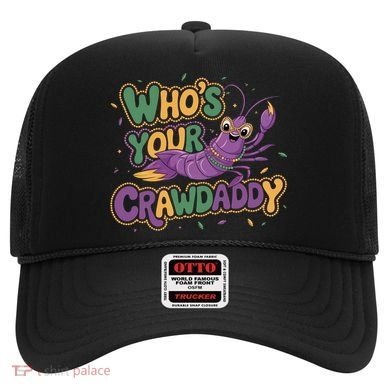 Mardi Gras WhoS Your Crawdaddy Fun Party Gift Hat