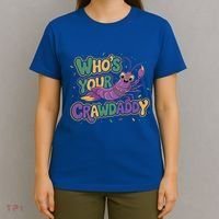 Mardi Gras WhoS Your Crawdaddy Fun Party Gift T-Shirt thumb 4