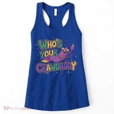 Mardi Gras WhoS Your Crawdaddy Fun Party Gift Women's Tank Top