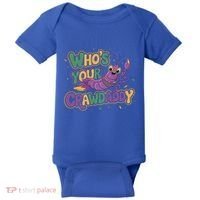 Mardi Gras WhoS Your Crawdaddy Fun Party Gift Baby Bodysuit thumb 0
