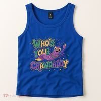 Mardi Gras WhoS Your Crawdaddy Fun Party Gift Tank Top thumb 2