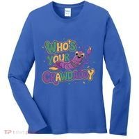 Mardi Gras WhoS Your Crawdaddy Fun Party Gift Women's Long Sleeve Shirt thumb 0