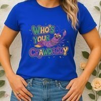Mardi Gras WhoS Your Crawdaddy Fun Party Gift Women's T-Shirt thumb 2