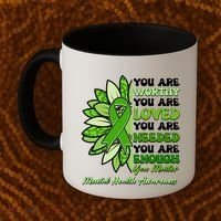 Mental Health Awareness You Matter Coffee Mug thumb 2