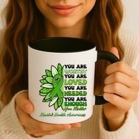 Mental Health Awareness You Matter Coffee Mug thumb 3